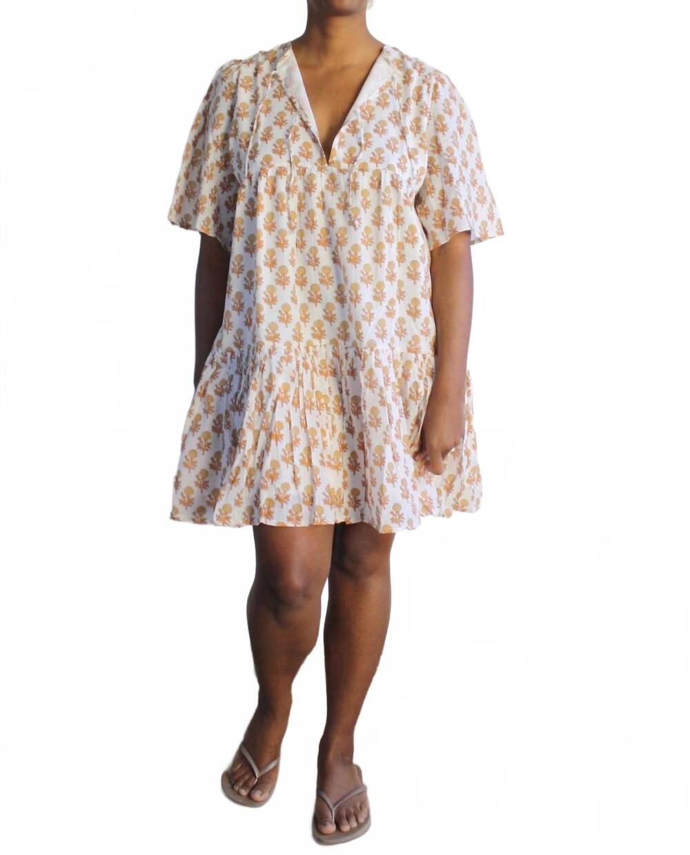 NEW EMERSON FRY isla dress in little marigolds